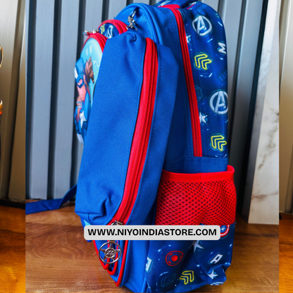 NIYO TOYS Durable Kids 3D Bags with vibrant colors and multiple pockets for easy organization