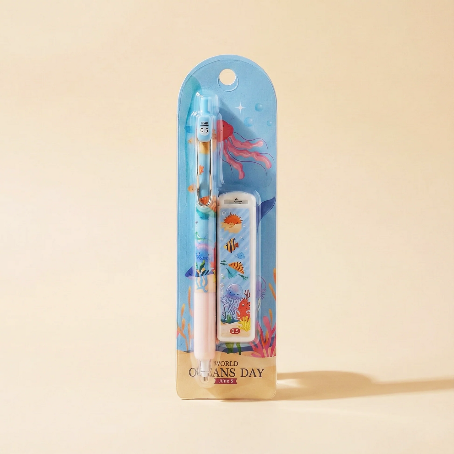 NIYO TOYS Mechanical Pencil Pencils with Ocean Theme for Kids, suitable for school use