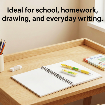 NIYO TOYS mechanical pencil pencils in yellow, ideal for school and everyday writing, suitable for all ages