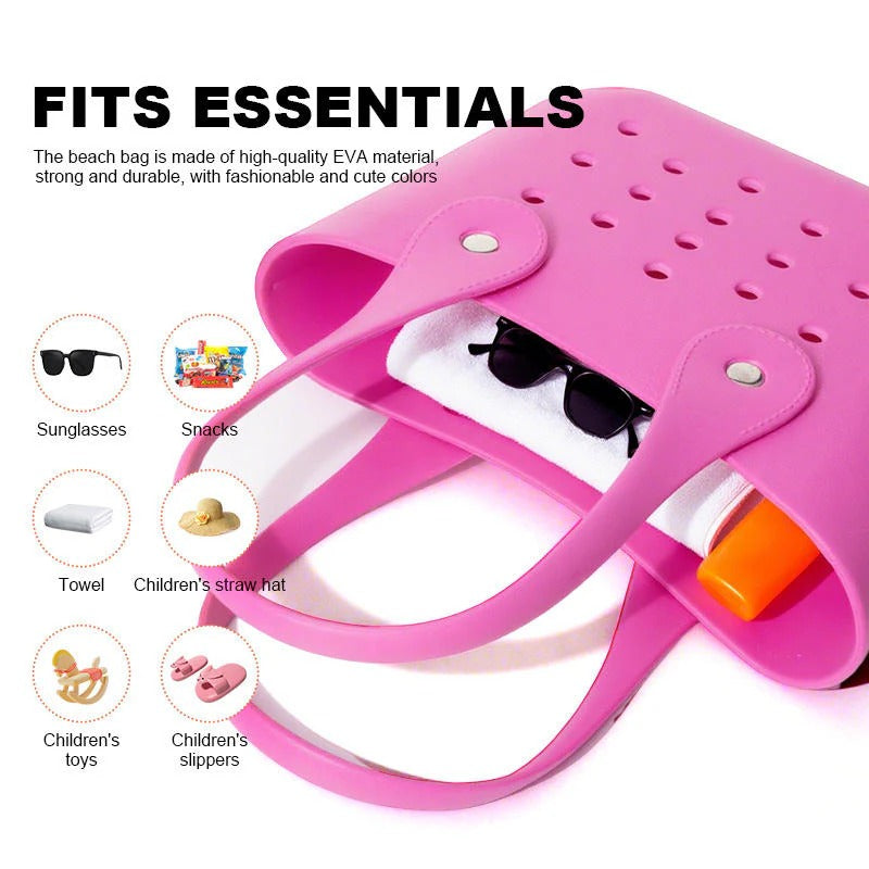 Silicone Beach Tote Bag – Premium Travel Handbag NIYO TOYS