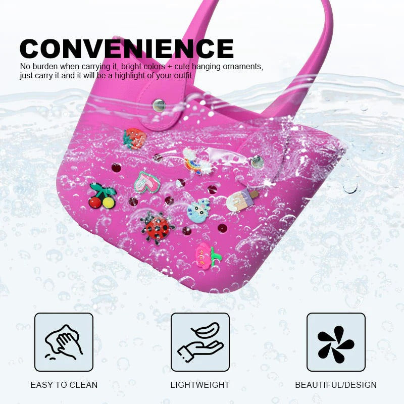 Silicone Beach Tote Bag – Premium Travel Handbag NIYO TOYS