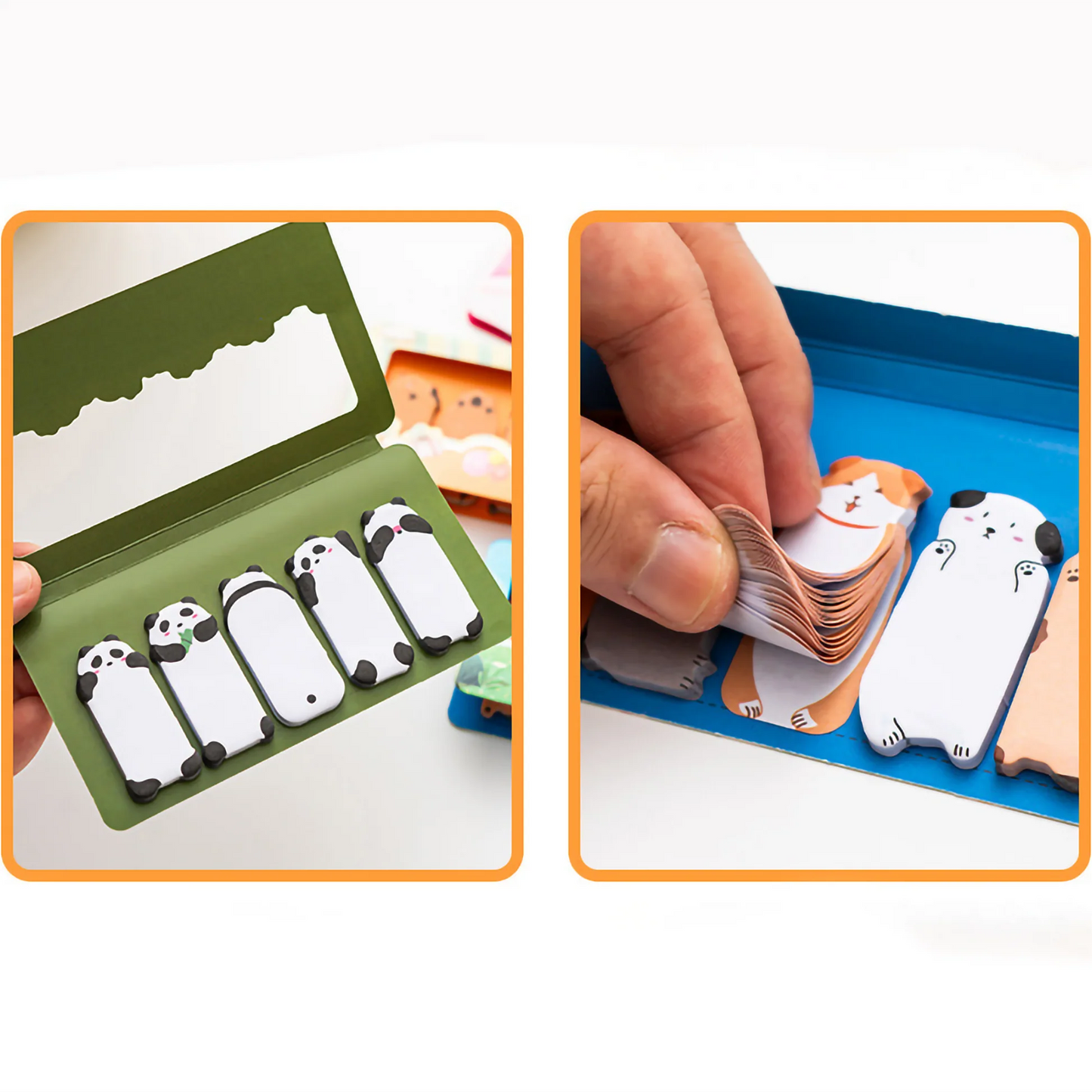 Wild Happy Animal Index Tabs | Sticky Notes