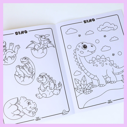 Space and Unicorn Coloring Book for Kids