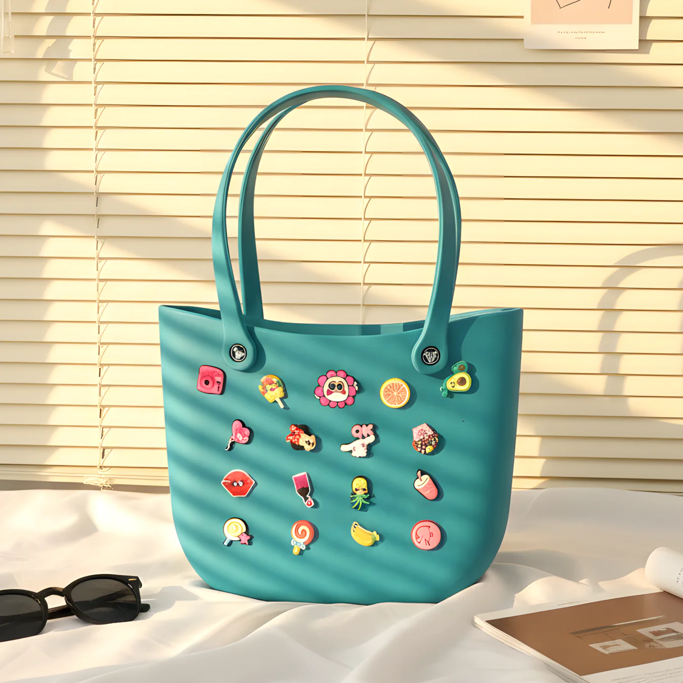 Silicone Beach Tote Bag – Premium Travel Handbag NIYO TOYS