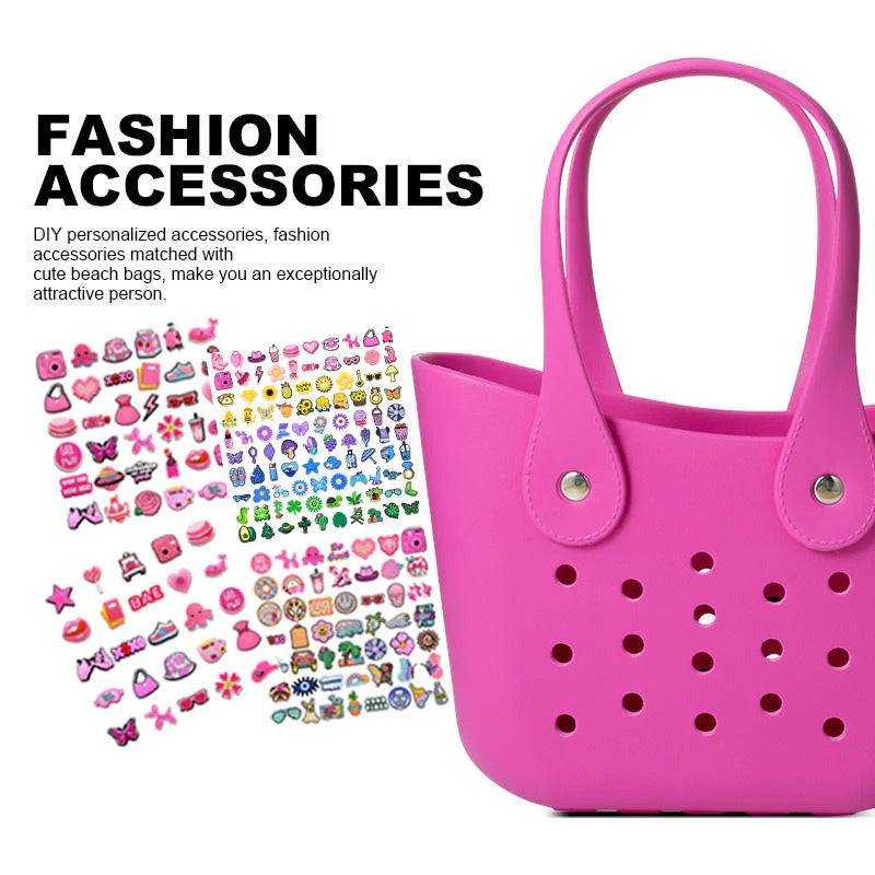 Silicone Beach Tote Bag – Premium Travel Handbag NIYO TOYS