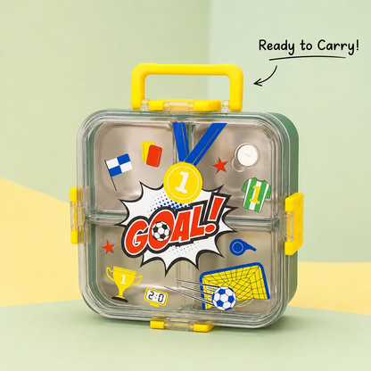 Kids' Stainless-Steel Lunch Box Set