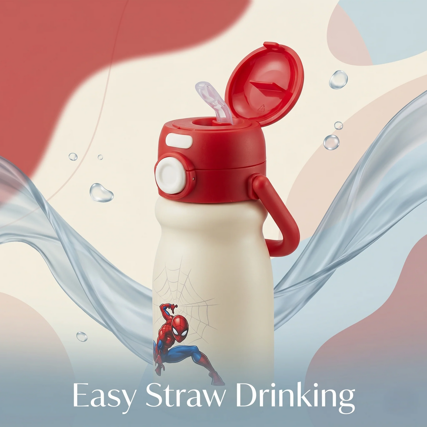 Marvel & Disney 500ml Insulated Kids Water Bottle
