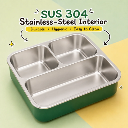 Kids' Stainless-Steel Lunch Box Set