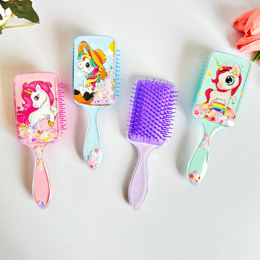 Unicorn Glitter Hair Brush/Comb NIYO TOYS