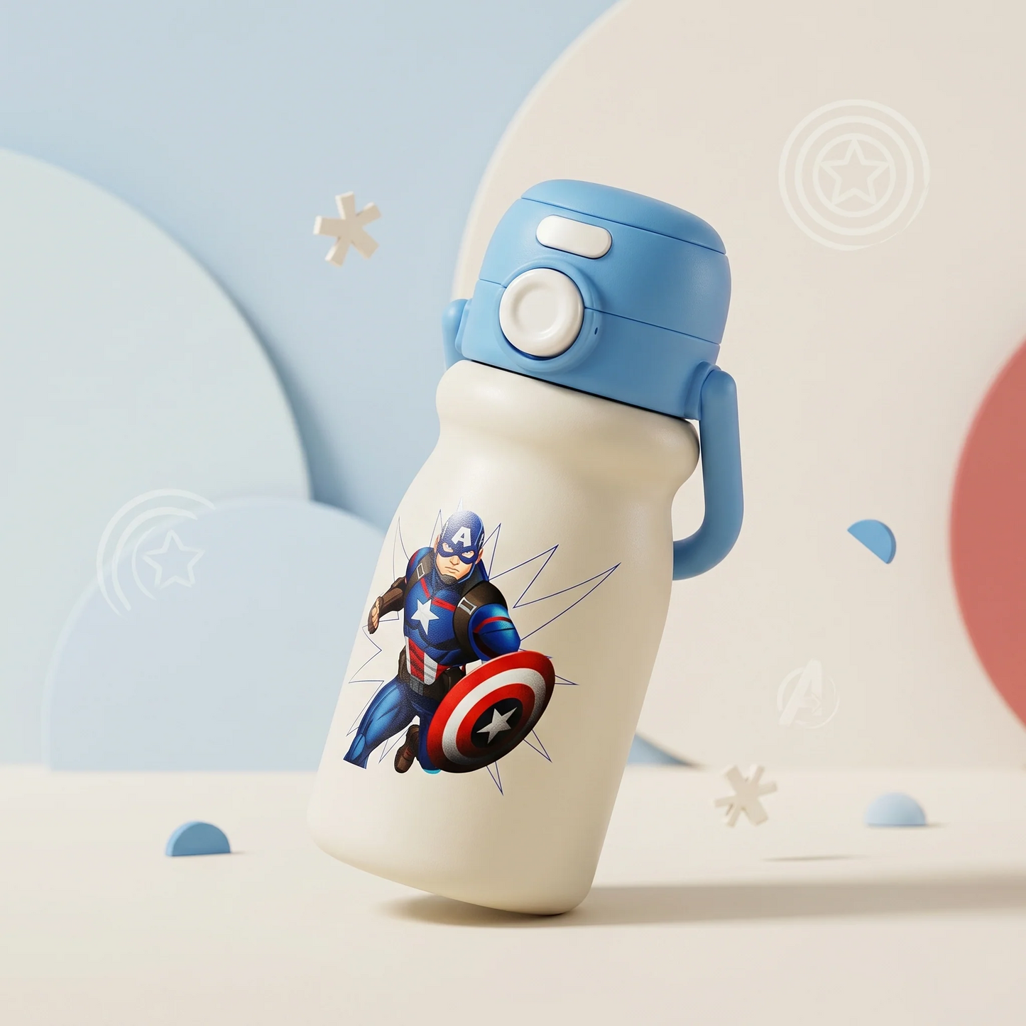Marvel & Disney 500ml Insulated Kids Water Bottle