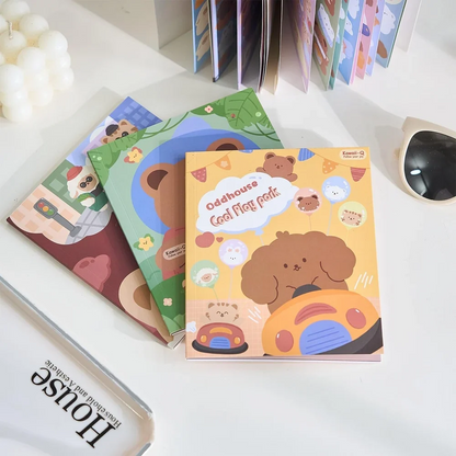 Cute Bear Deco Sticker Set for Kids