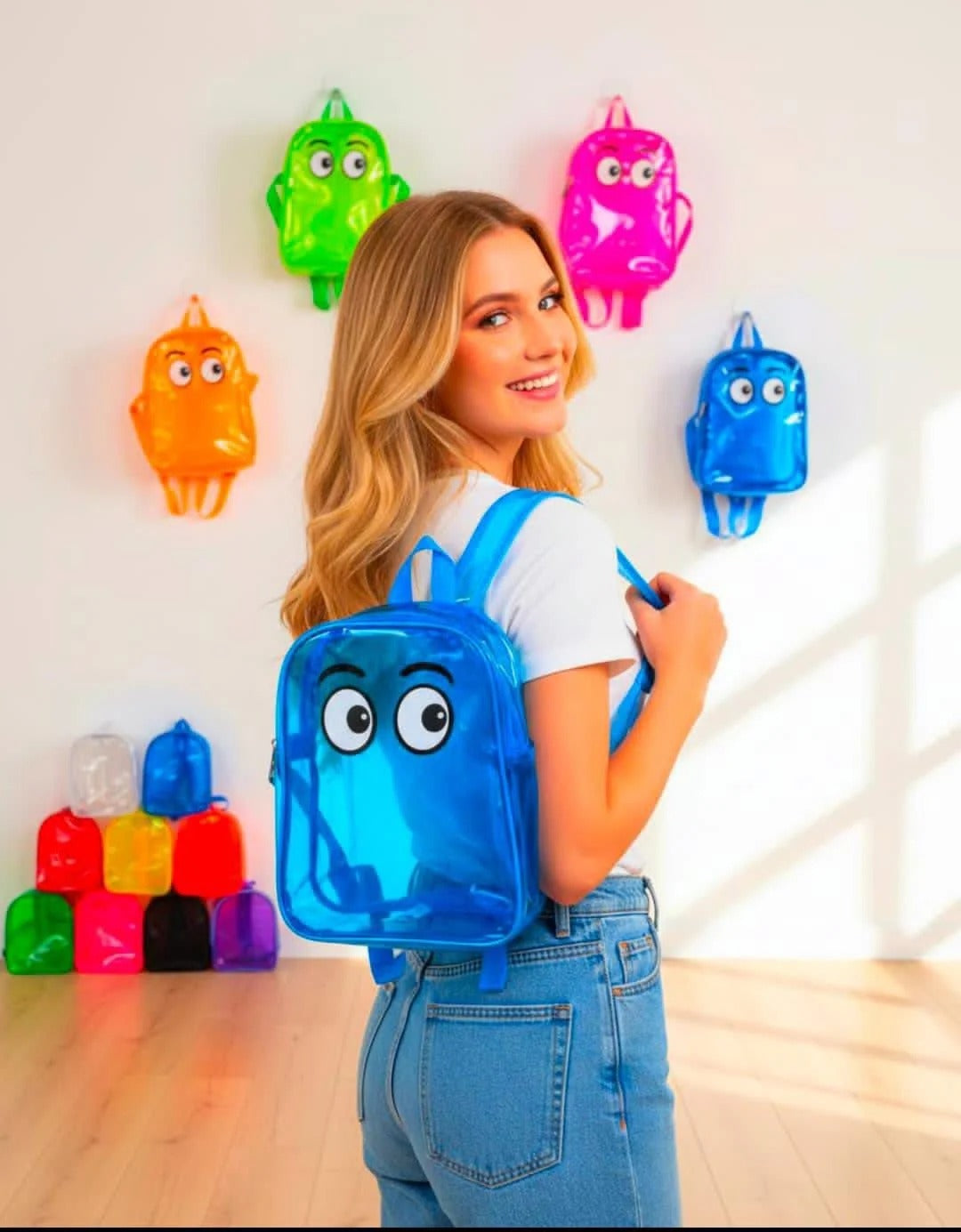 Cute Jelly Sling Bag for Kids - Fun & Colorful
