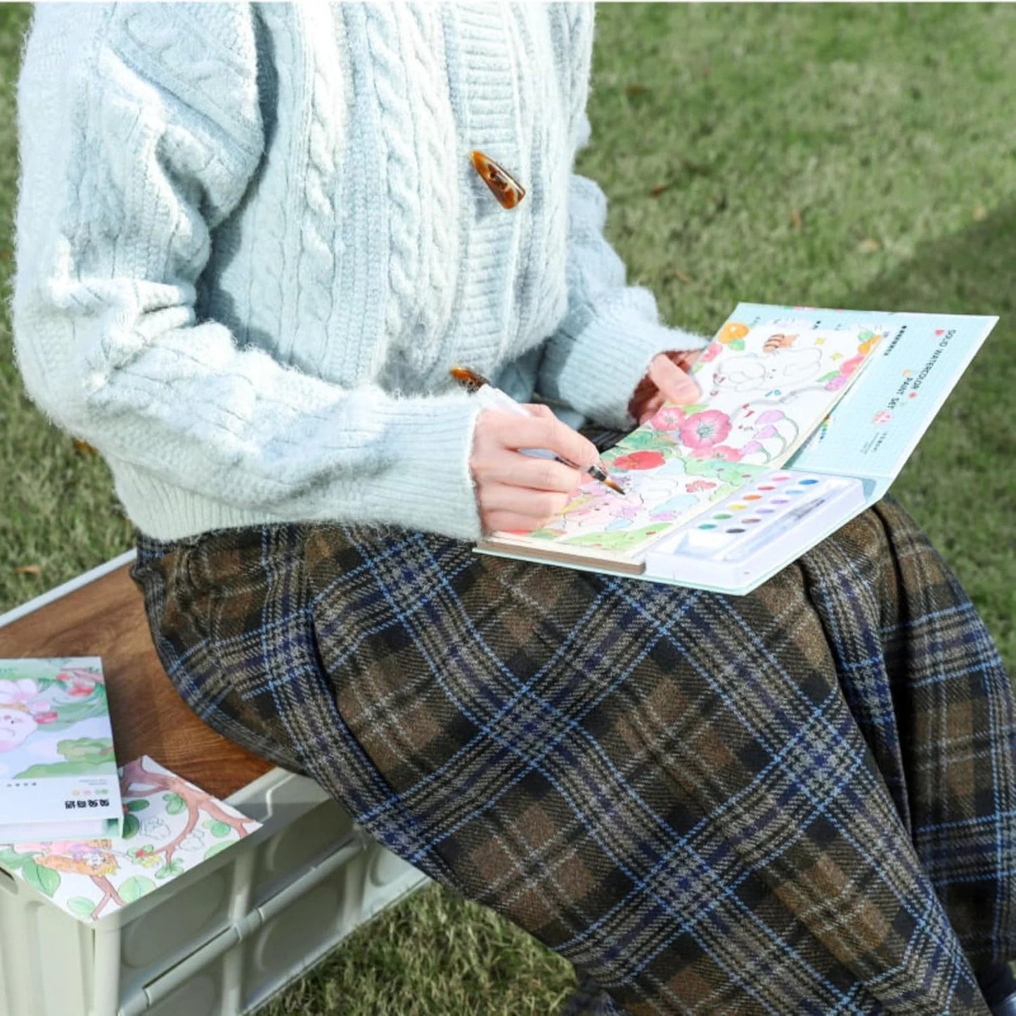 Beginner Coloring Book - Preschool Painting Set | Watercolor Painting Set