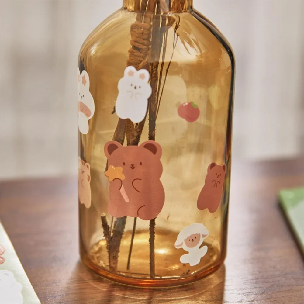Cute Bear Deco Sticker Set for Kids