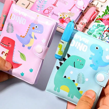 Dino Small Pocket Diary with Small Pen for Kids NIYO TOYS