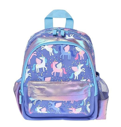 NIYO TOYS kids backpack in pastel colors with unicorn design, perfect for toddlers age 3 and up