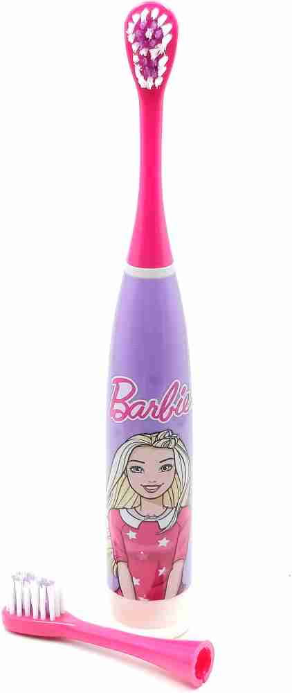 NIYO TOYS Barbie Kids Electric Toothbrush with Colorful Design for Fun Oral Care