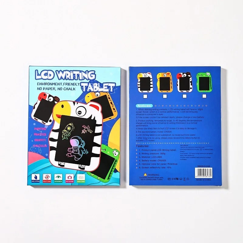NIYO TOYS LCD Writing Tablet with colorful design, suitable for kids age 3+, perfect for drawing and note-taking