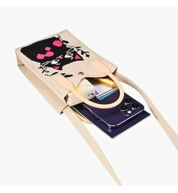 NIYO TOYS leather crossbody mini bag in cream color, perfect for kids and teens, ideal for daily outings