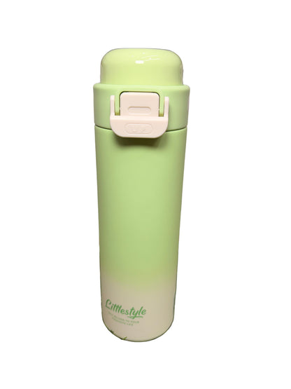 NIYO TOYS LittleStyle Green Stainless Steel Tumbler with Leak-Proof Lid for Travel