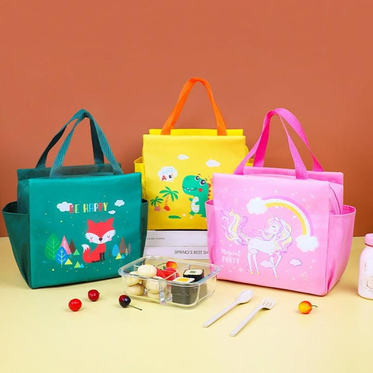 Lunch bag Stanley in bright colors with fun designs for kids, ideal for school and outings