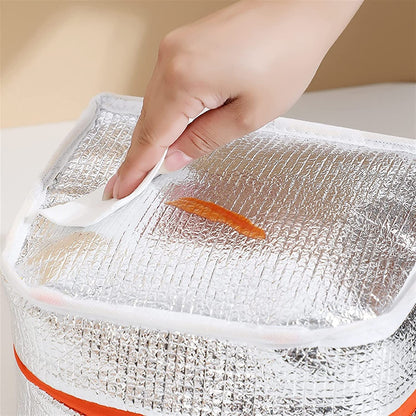 NIYO TOYS insulated lunch bag with silver lining, perfect for keeping food fresh, suitable for all ages