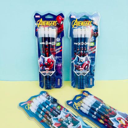 Marvel Avengers themed pens featuring Thanos from Avengers, ideal for kids age 6 and up