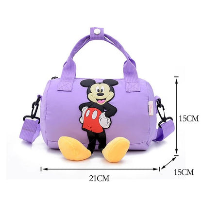 Purple NIYO TOYS Mickey Mouses Sling Bag for kids, age 3+, perfect for daily outings
