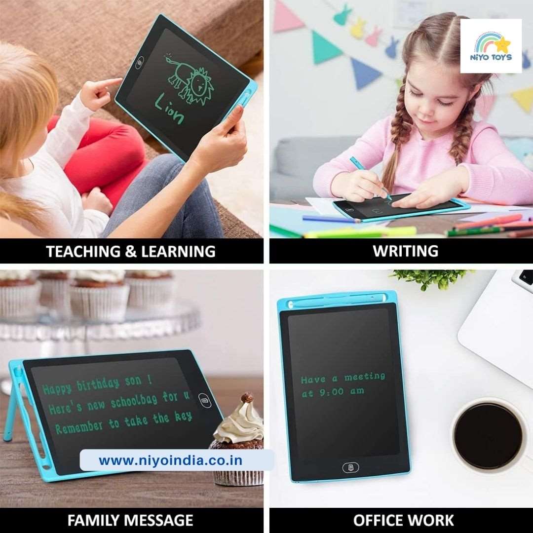 NIYO TOYS digital drawing tablet gift for creative learning and messages in various settings