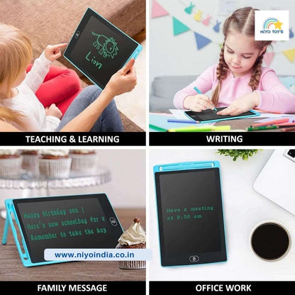 NIYO TOYS digital drawing tablet gift for creative learning and messages in various settings