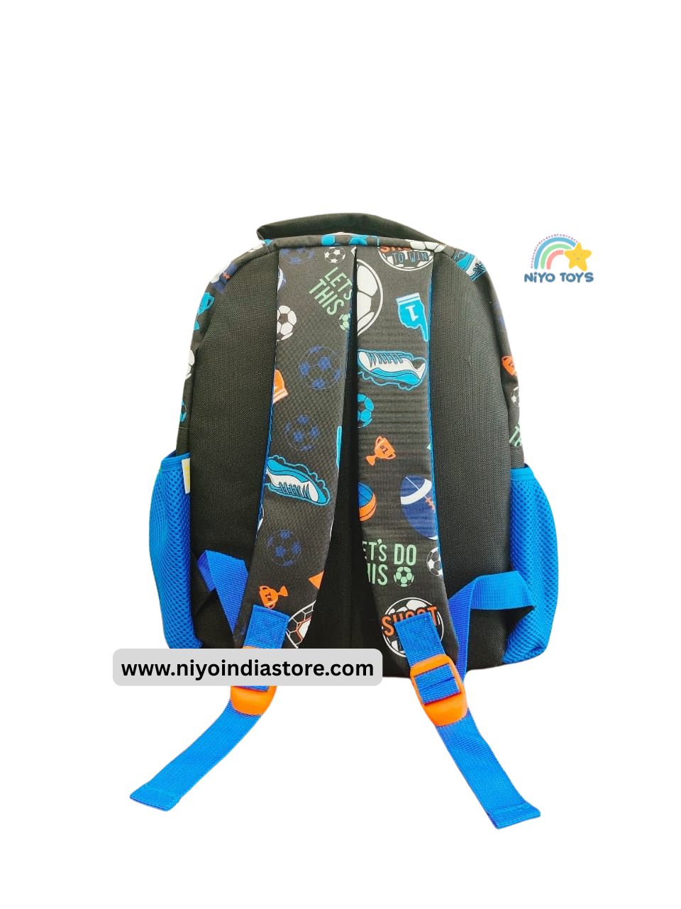 NIYO TOYS Vest kids backpacks 13 inch with colorful prints and padded adjustable straps