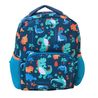 NIYO TOYS vest kids backpacks 13 inch featuring colorful dinosaur designs and mesh side pockets