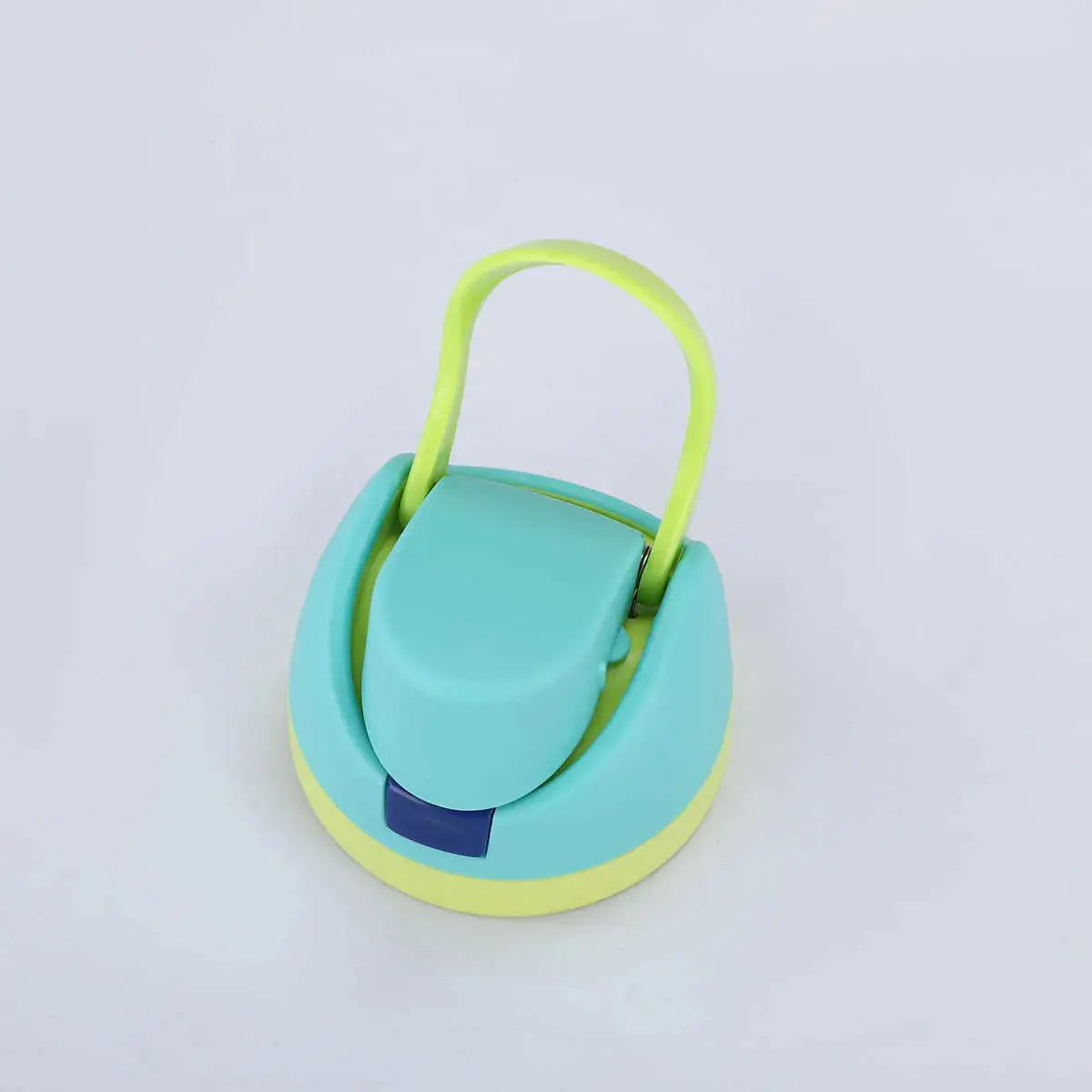 Owala water bottle in teal and yellow, designed for kids, ideal for hydration on the go