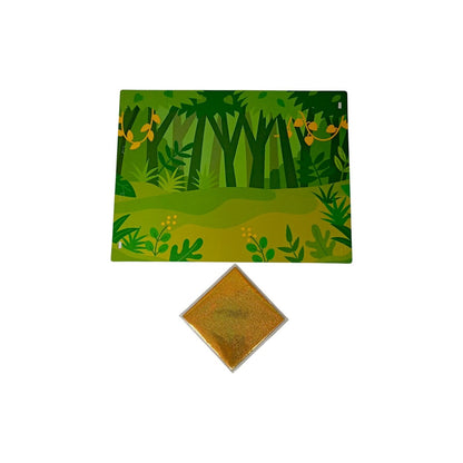 NIYO TOYS diamond art jungle scene kit, age 6+, creative art project for kids