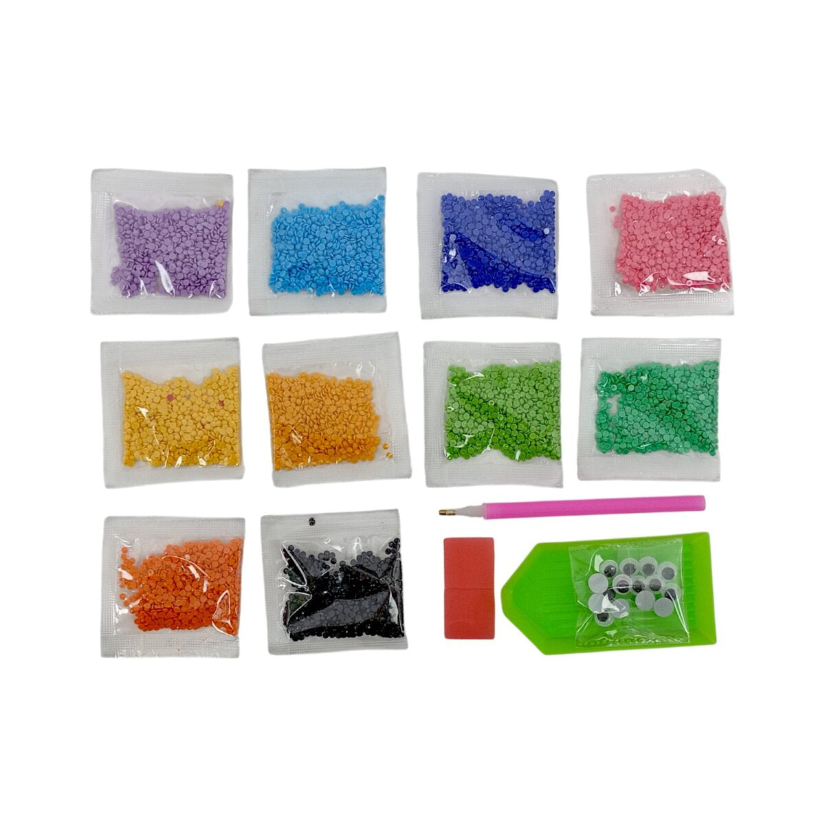 NIYO TOYS diamond art DIY kit featuring colorful beads for ages 6 and up, perfect for creativity and craft projects
