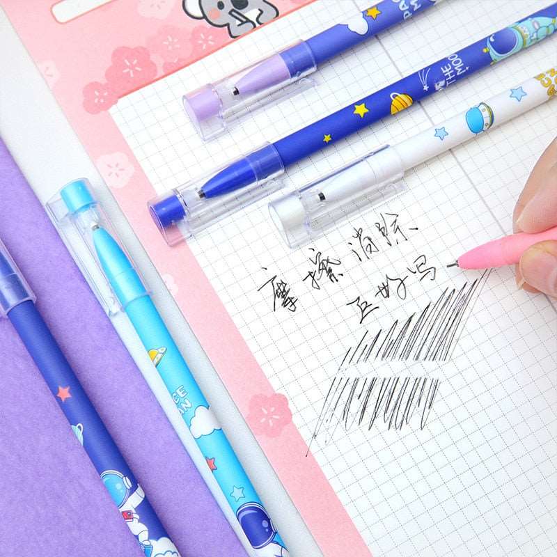 Colorful gel pens set by NIYO TOYS for school projects, age 6+, perfect for kids and students
