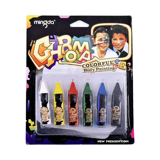 NIYO TOYS GHRMOOA Colorful Body Painting Marker Pens in Assorted Colors for Creative Art Projects