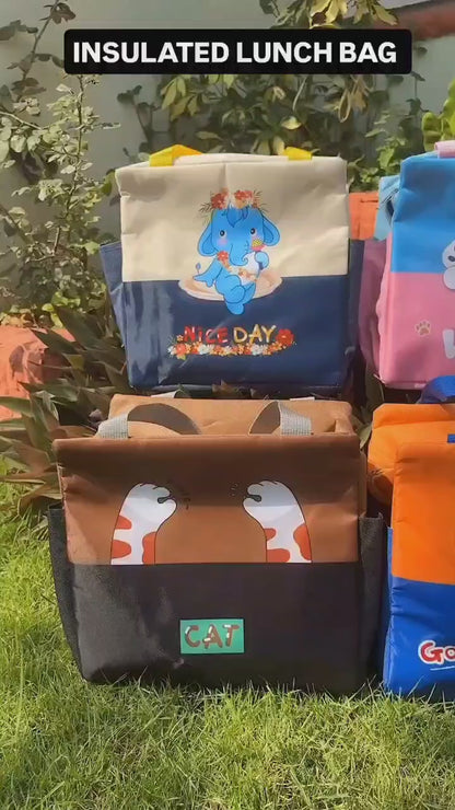 Insulated Bag for Lunch - Fun & Durable for Kids