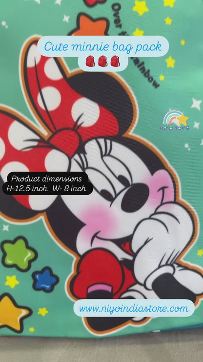 NIYO TOYS Minnie Mouse School Bag for Girls