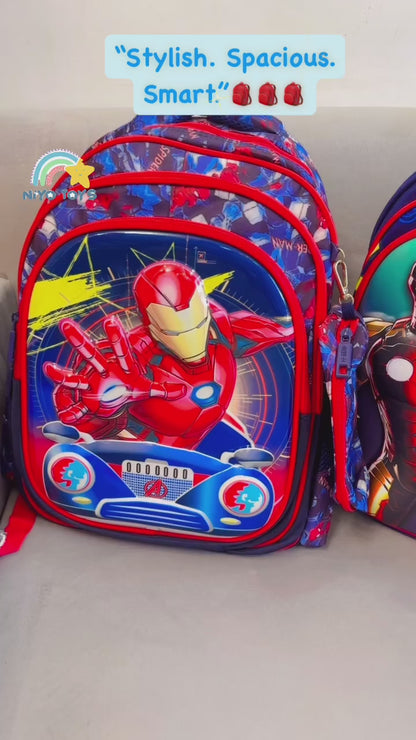 NIYO TOYS Durable Kids 3D Bags - Style Backpack
