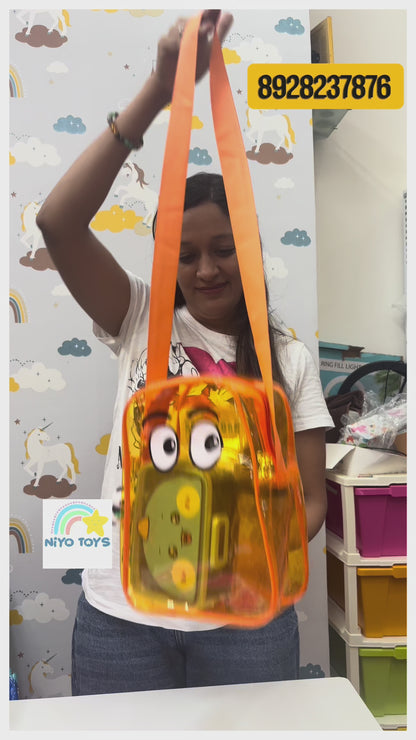 Cute Jelly Sling Bag for Kids