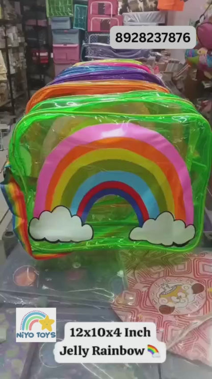 NIYO TOYS Rainbow Jelly Bag for Kids - Fun & Colorful