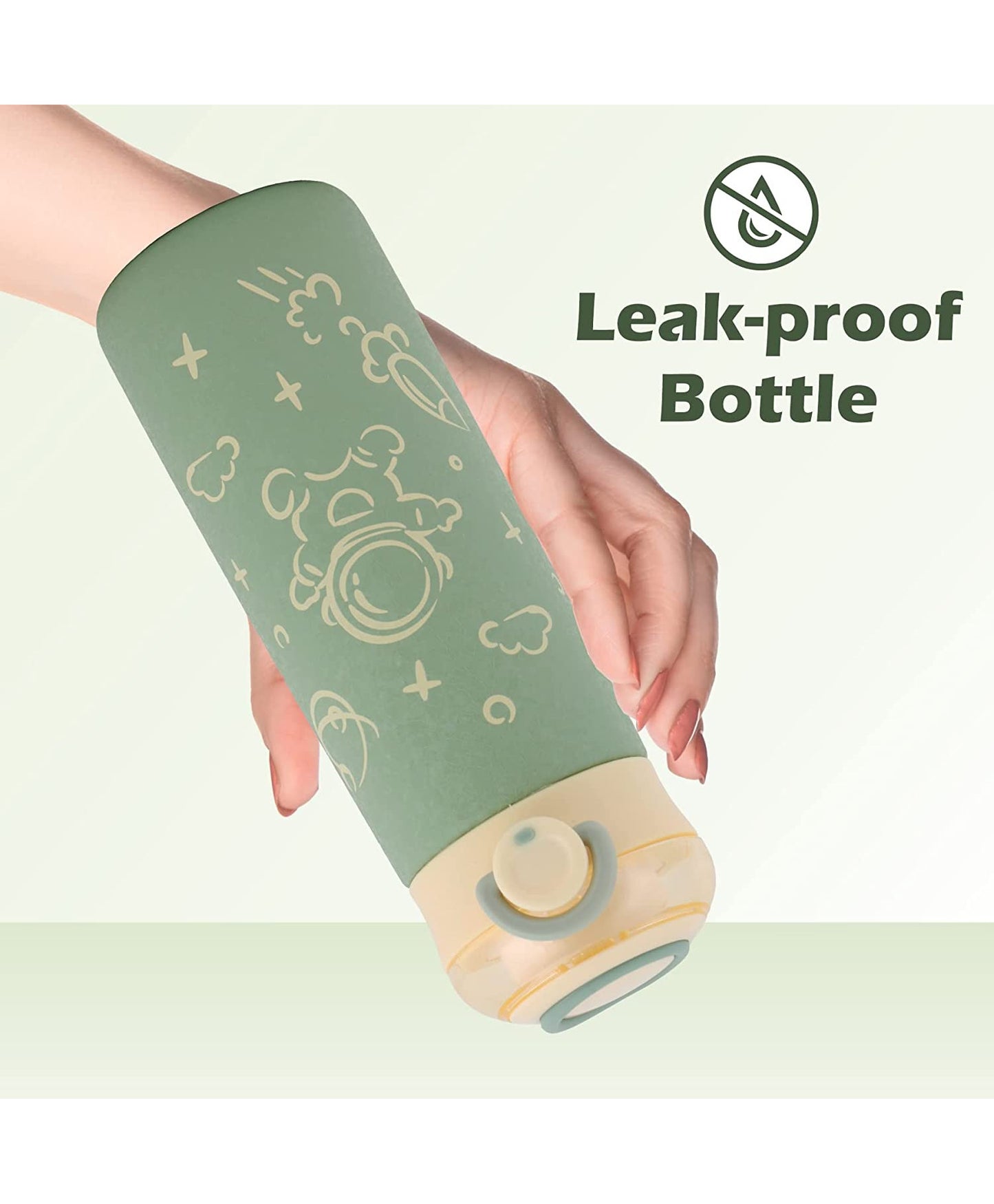 NIYO TOYS Leak-proof Bottle with Fun Design, Ideal for Kids on the Go