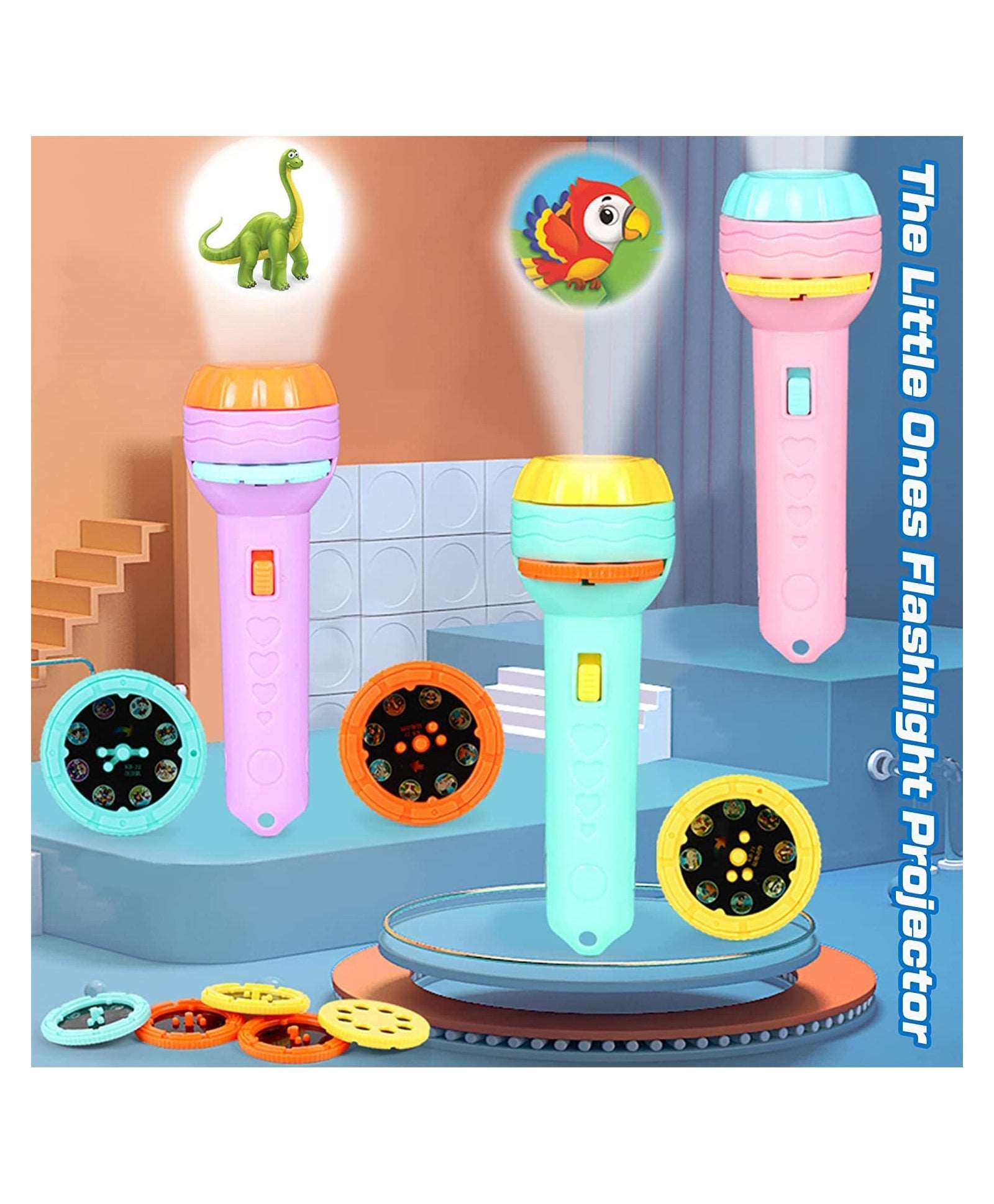Projector Flashlight for Kids' Parties | NIYO TOYS