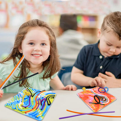 Brightly colored sensory fidget toy puzzle for ages 3 and up, perfect for enhancing motor skills and focus