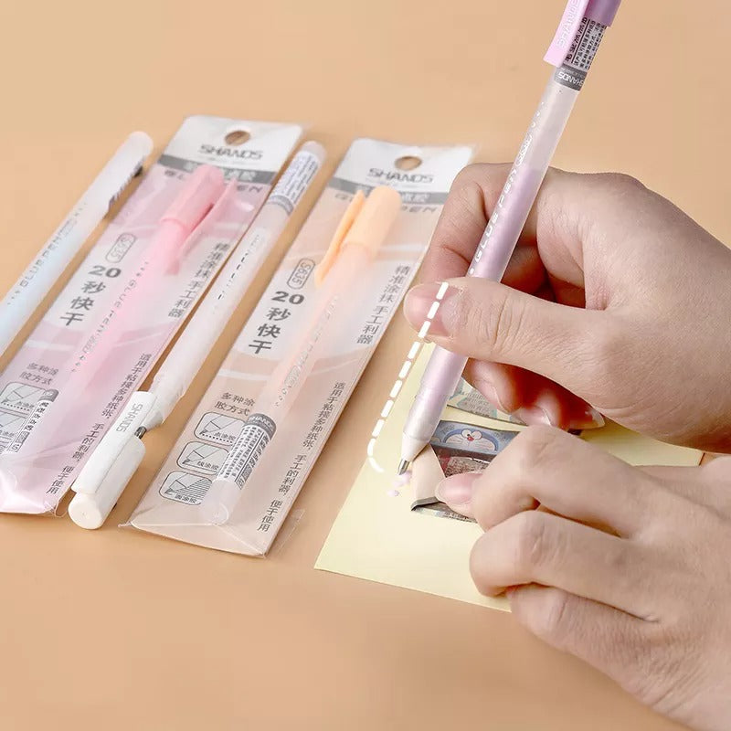 NIYO TOYS office glue pen supplies in various colors for quick and easy crafting projects