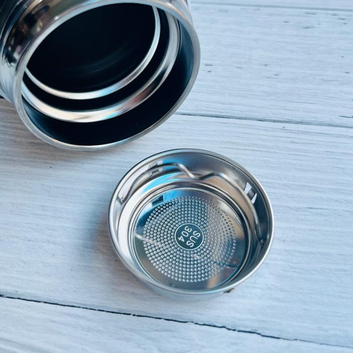 NIYO TOYS stainless steel drinks bottle with removable strainer for ages 3 and up