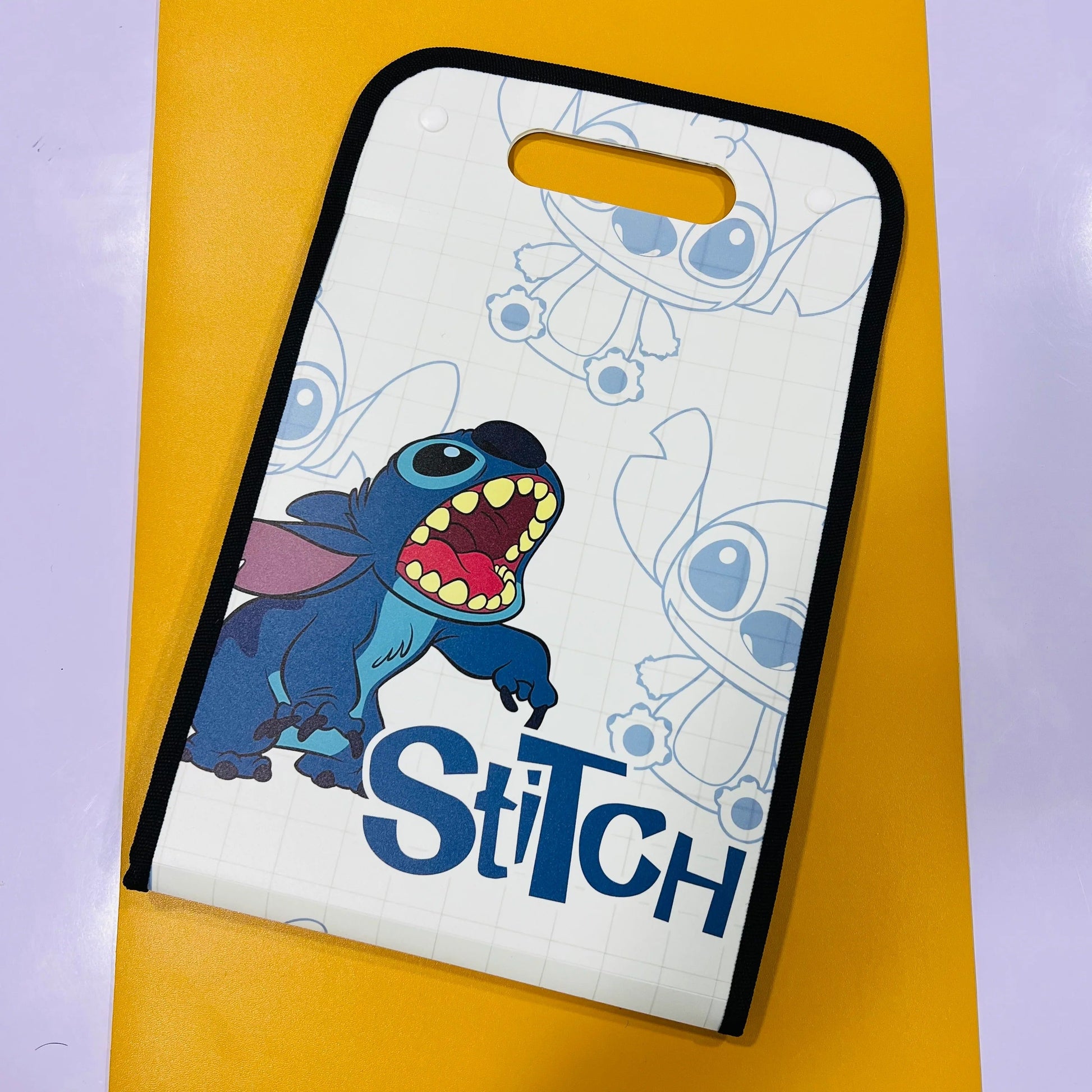 NIYO TOYS Stitch Notebook Cover featuring colorful Stitch design for stationery lovers
