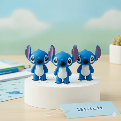 NIYO TOYS blue watermark eraser in Stitch character design, ideal for kids ages 5 and up, perfect for school use