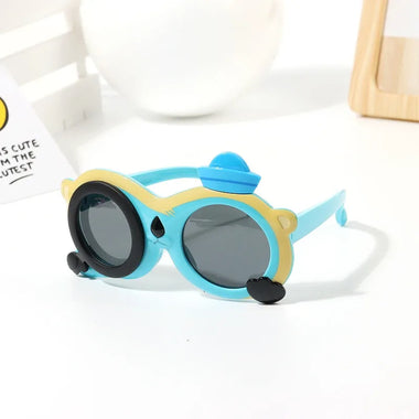 NIYO TOYS stylish sunglasses for children with playful bear design and tinted lenses